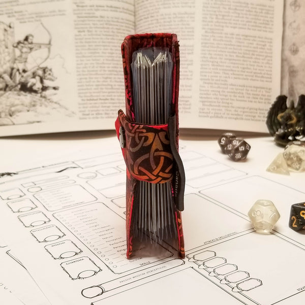 Red Flying Dragons Card Album/Spell book