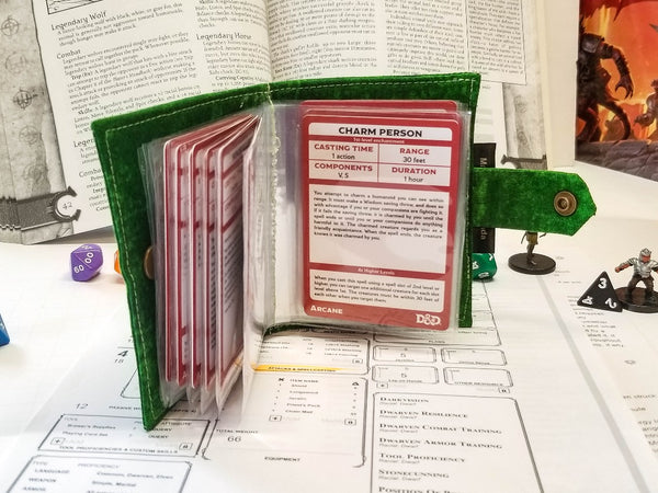 Green Spellbook Open