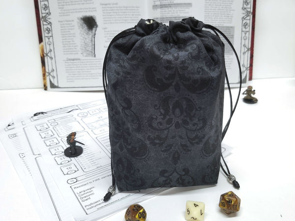 Harlequin Dice Bag with Pockets