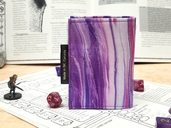 Purple Watercolor Card Album/Spellbook