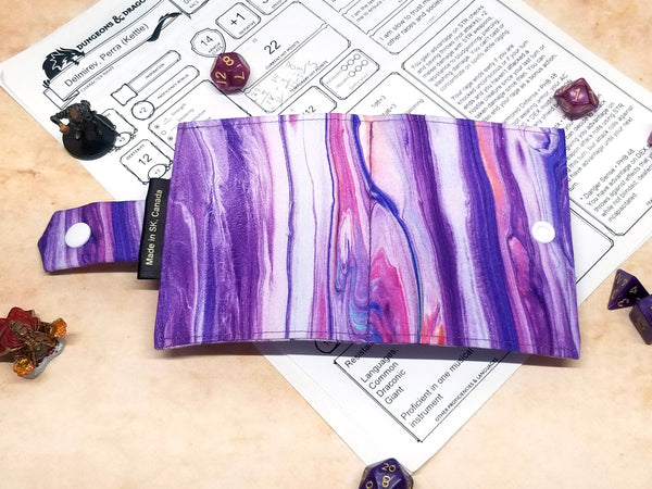 Purple Watercolor Card Album/Spellbook