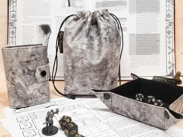Mountain Stone Dice Bag Bundle