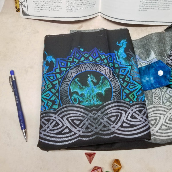 Players Sidekick Decor Cover Options (Shown with fabric wrapped around the book so that you get the gist.