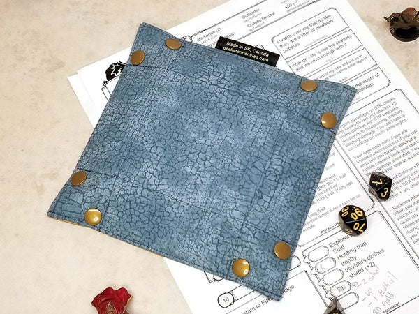 Small Brass Plate Dice Tray