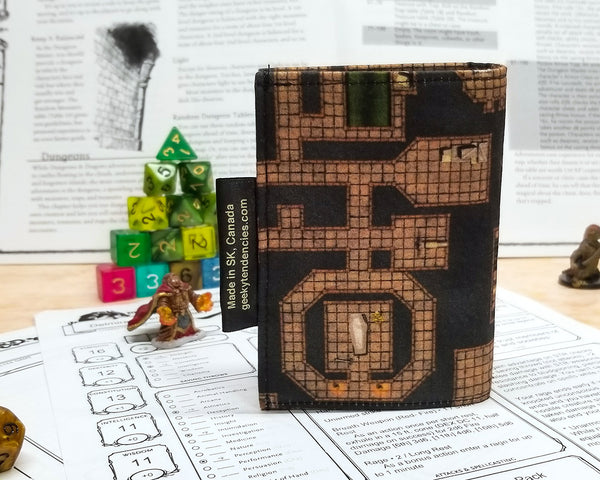 Dark Dungeon Map Card Album/Spell book