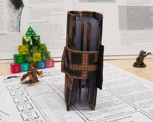 Dark Dungeon Map Card Album/Spell book