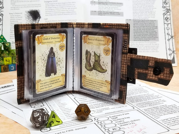 Dark Dungeon Map Dice Bag Bundle