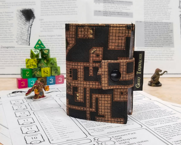 Dark Dungeon Map Dice Bag Bundle