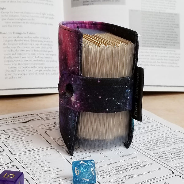 Galaxy Dice Bag, Tray and Spellbook Bundle