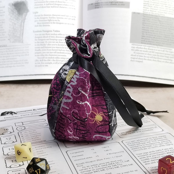Small Potions Dice Bag/Halloween Vanity Bag