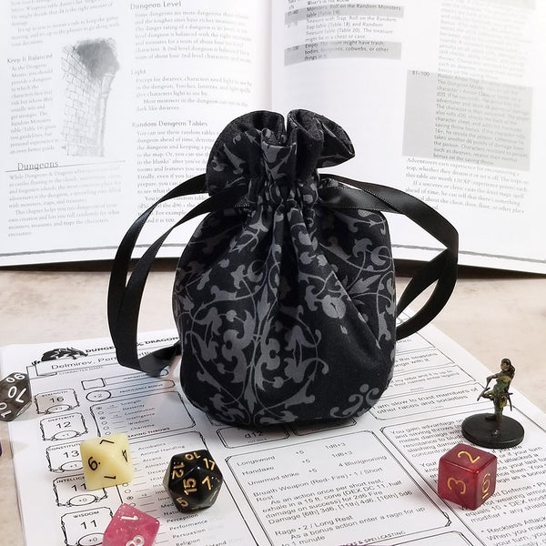 Small Gothic Dice Bag