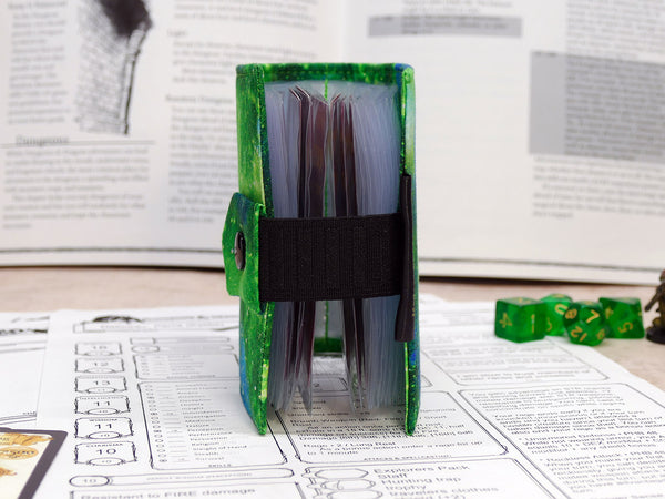 Chonky Green Nebula Spell Book