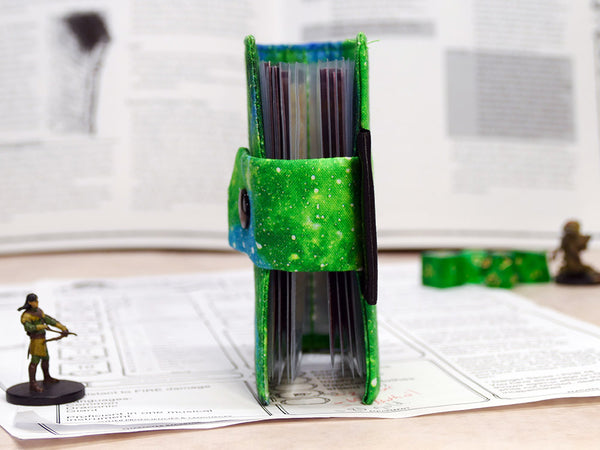 Green Nebula Card Album/Spell book