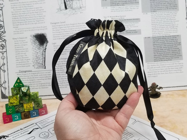 Small Harlequin Dice Bag