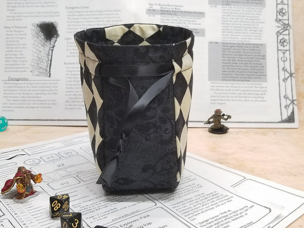 Small Harlequin Dice Bag