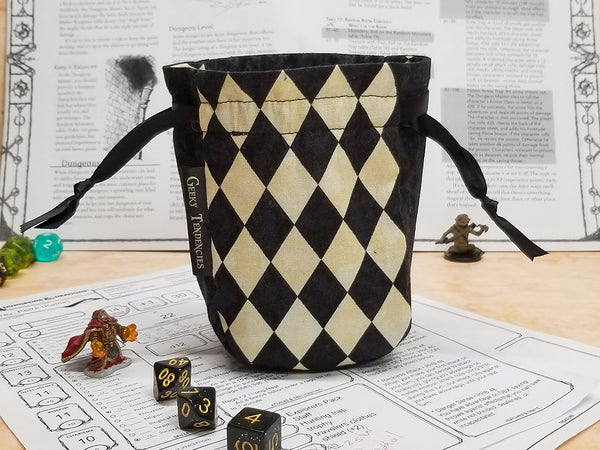 Small Harlequin Dice Bag