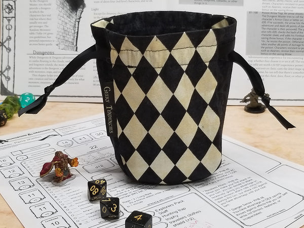 Small Harlequin Dice Bag