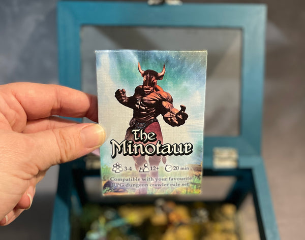 The Minotaur - RPG Set (Diorama, Miniatures, and RPG One-Shot)