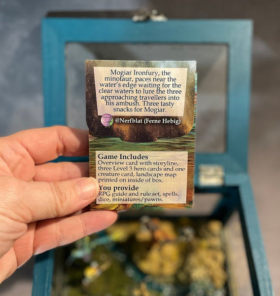 The Minotaur - RPG Set (Diorama, Miniatures, and RPG One-Shot)