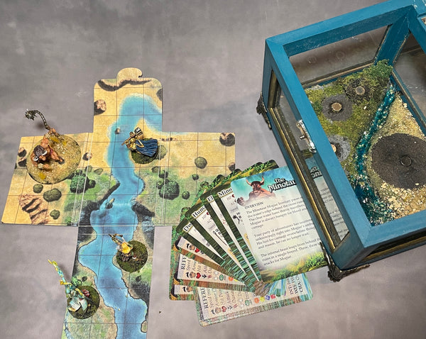 The Minotaur - RPG Set (Diorama, Miniatures, and RPG One-Shot)