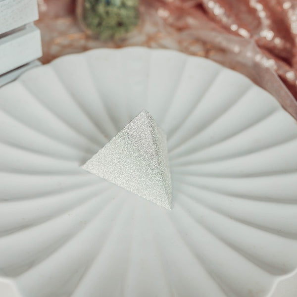 Silver d4 on a place setting