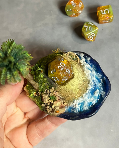 Tropical Island - Dice Display (Medium Size)
