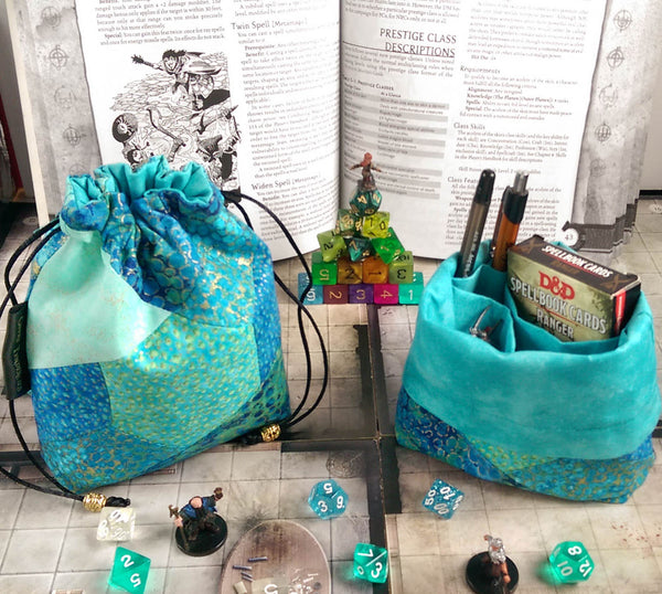 Patchwork (Pack & Go) Dice Bag Sewing Pattern