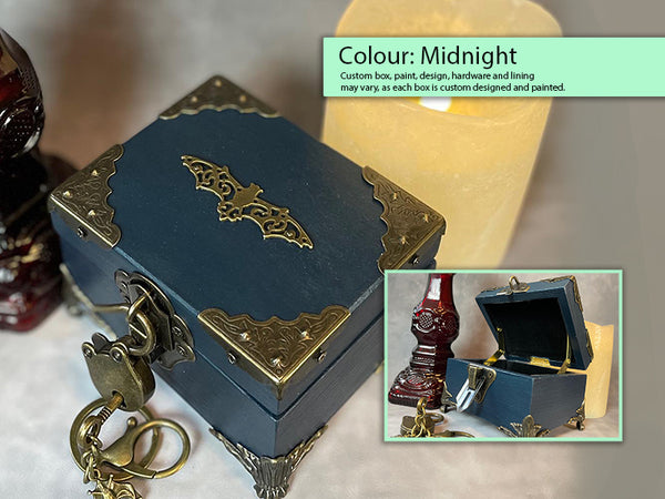 Custom Hand-painted Vault/Box - Made to Order