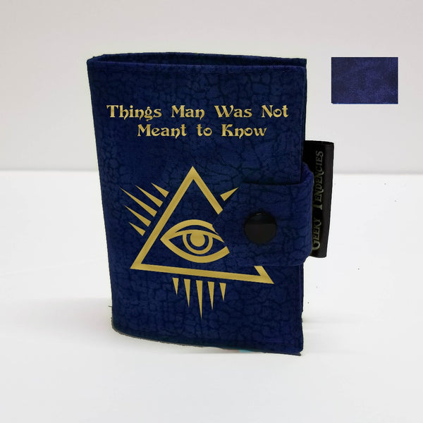 Midnight Spellbook with Gold Graphic
