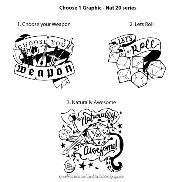 Nat20 Series 1: Choose Your Weapon, 2: Lets Roll, 3: Naturally Awesome