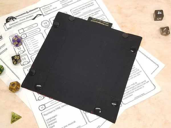 Red Dragonscale Collapsible Dice Tray