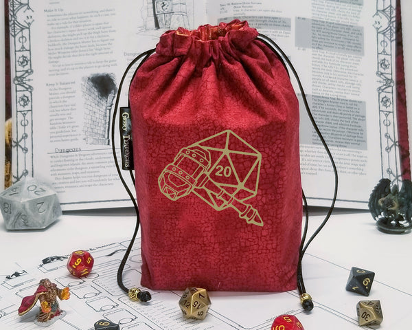 Personalized Large Dice Bag