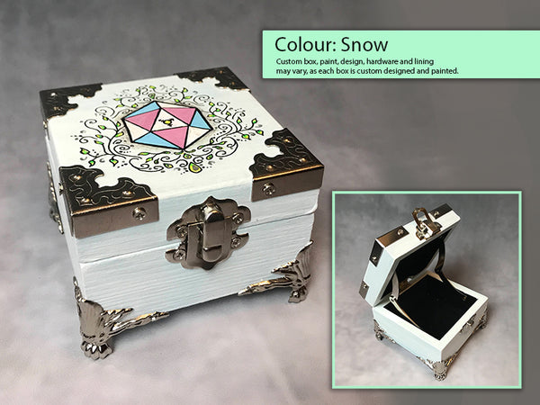 Custom Hand-painted Vault/Box - Made to Order