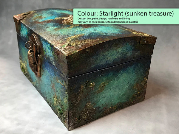 Custom Hand-painted Vault/Box - Made to Order
