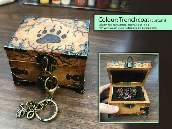 Custom Hand-painted Vault/Box - Made to Order