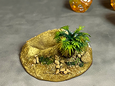 Tropical Island - Dice Display (Small Size)