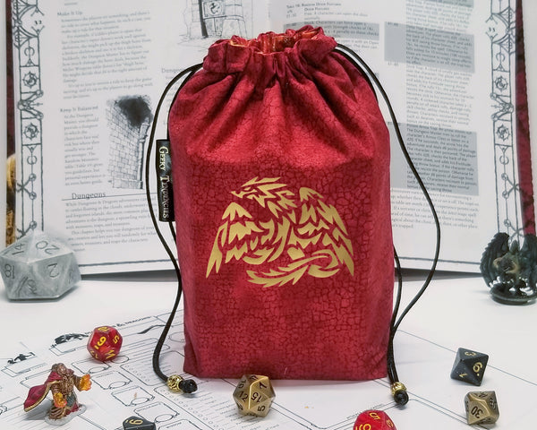 Personalized Large Dice Bag