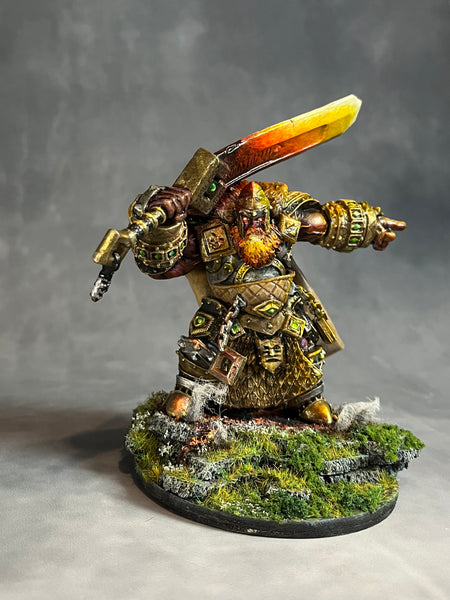 Skorg Ironskull - Fire Giant King - Handpainted ‘Huge’ Miniature
