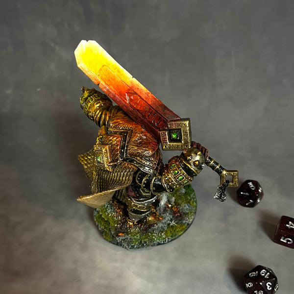 Skorg Ironskull - Fire Giant King - Handpainted ‘Huge’ Miniature