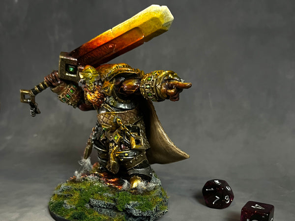 Skorg Ironskull - Fire Giant King - Handpainted ‘Huge’ Miniature