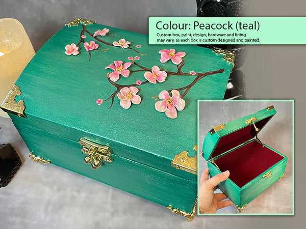 Custom Hand-painted Vault/Box - Made to Order