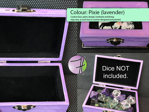 Custom Hand-painted Vault/Box - Made to Order