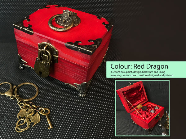 Custom Hand-painted Vault/Box - Made to Order