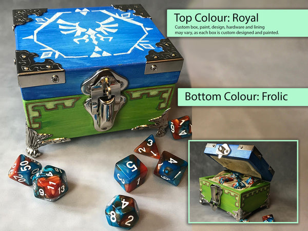 Custom Hand-painted Vault/Box - Made to Order