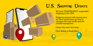 US Shipping Update