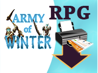 Printable - Army of Winter RPG One-Shot