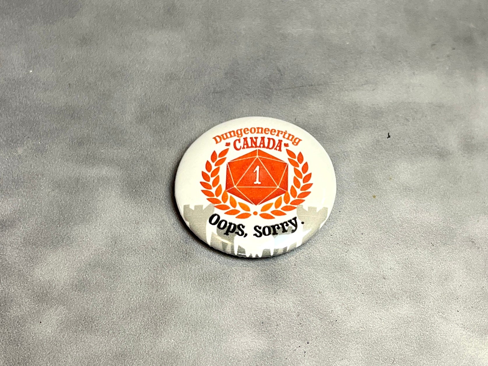 Dungeoneering Canada - Pins - 1.5”
