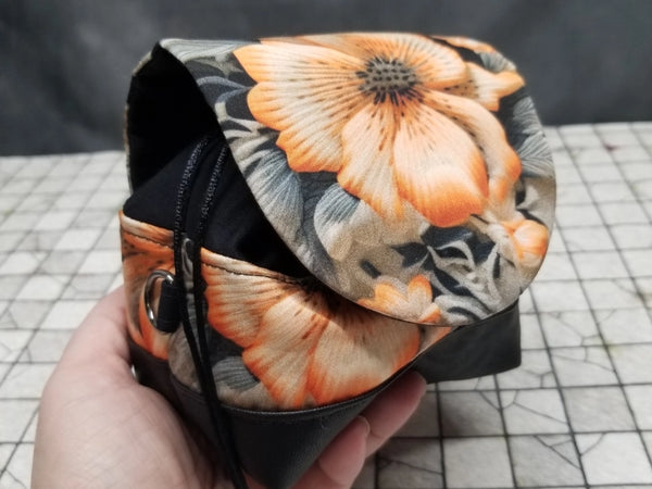 Deluxe Peachy Goth Floral Pandora Dice Bag