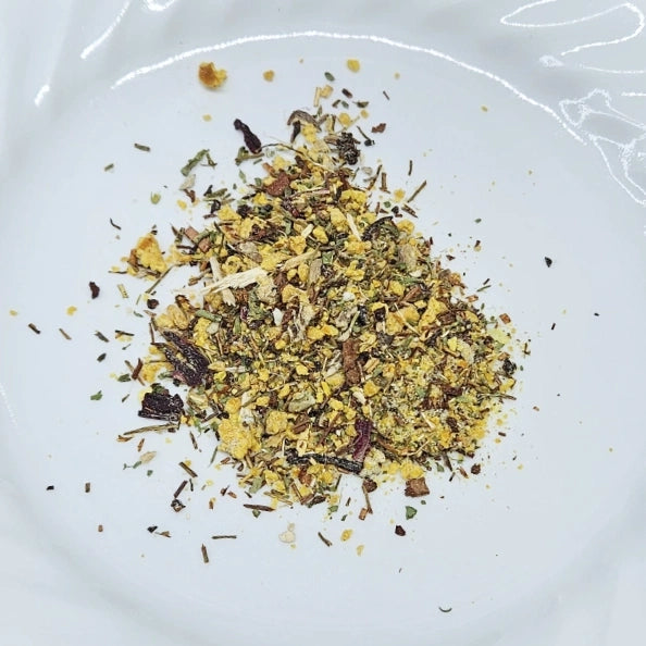 Orange Dream Herbal Tea: Fruity Caffeine-Free Loose Leaf Blend with Orange Creamsicle Vibes