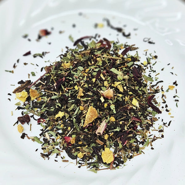 Always Teatime Gourmet Tea: Lemon and Orange Pekoe Loose Leaf Blend